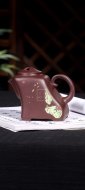 《乘風(fēng)破浪茶具》宜興紫砂壺高級(jí)工藝美術(shù)師全手工紫泥泡茶壺創(chuàng)新壺茶具