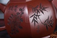 《尊六方》宜興六方紫砂壺底槽青純手工高級工藝美術(shù)師泡茶壺特價茶具