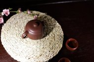 《文旦》宜興名家紫砂壺工藝美術師純手工底槽青茶壺茶具文旦正品