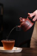 《古鐘》宜興紫砂壺工藝美術師純手工鐘形泡茶壺底槽青茶具