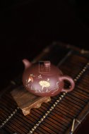 《半月》宜興紫砂壺工藝美術師手工半月底槽青
