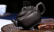《靜思》純手工紫砂壺工藝美術(shù)師全手工宜興金降破還原燒茶壺名家花器