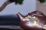 《石瓢》宜興石瓢紫砂壺高級工藝美術(shù)師老師手工紅砂紫泥