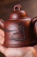 《古鐘》宜興紫砂壺工藝美術師純手工鐘形泡茶壺底槽青茶具