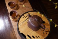 《四季平安》宜興紫砂壺工藝美術師手工紫泥茶壺茶具紫砂泡茶