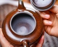 獨(dú)家首發(fā)，品名：線圓。泥料：極品紫泥（