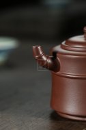 《富貴竹節套組》宜興紫砂壺套組紫砂泡茶壺紫泥手工工藝美術師紫砂茶具