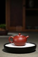 《百福圓珠》宜興紫砂壺工藝美術師純手工茶具花器泡茶器大紅袍圓珠