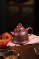 《古鐘》宜興紫砂壺工藝美術師純手工鐘形泡茶壺底槽青茶具