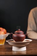 《樂(lè)道套組》紫砂壺宜興紫砂純手工底槽青茶具泡茶