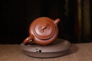 《仿古如意》紫砂茶具茶壺助理工藝美術師純手工仿古如意大紅袍