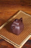 《山水詩(shī)韻-福臨八方》宜興紫砂壺工藝美術(shù)師手工底槽青