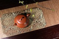 《山水石瓢》宜興紫砂壺名家工藝美術師全手工泡茶壺茶具楊軍保老師大紅袍山水石瓢